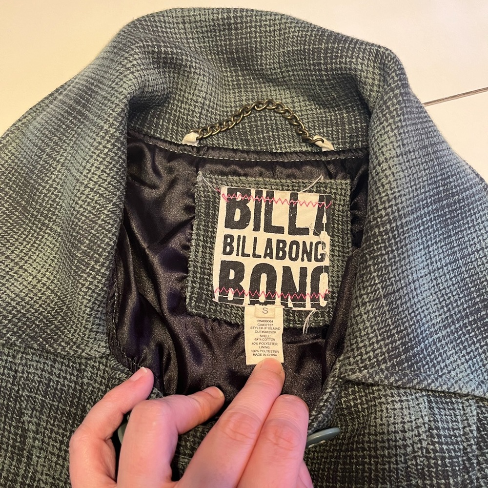 Billabong Green Women's Jacket - Picture 2 of 7